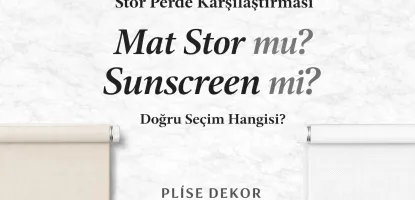 Mat Stor mu Sunscreen Stor mu? Hangisini Seçmelisiniz?