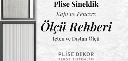 Sineklik Ölçüsü Nasıl Alınır? Kapı ve Pencere Ölçü Rehberi