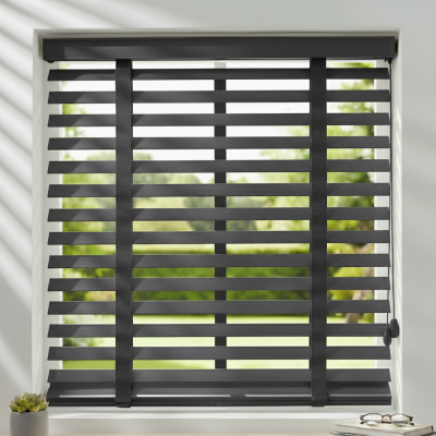 Ahşap Jaluzi Antrasit Renk