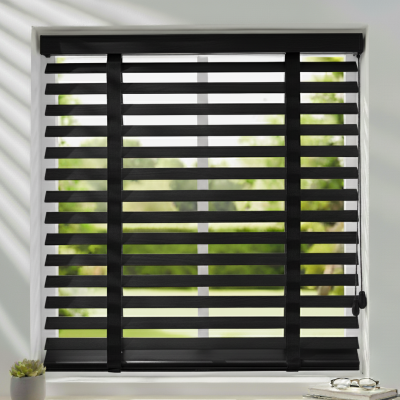 Ahşap Jaluzi Siyah Renk