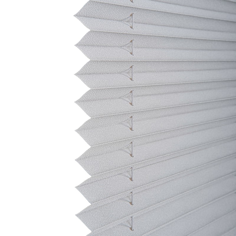 Plise Perde Blackout Gri