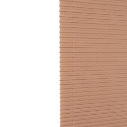 Plise Perde Sade Kahve