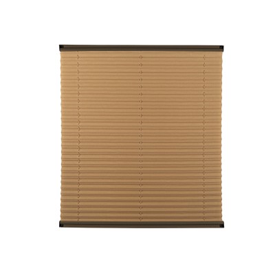 Plise Perde Sade Bronz