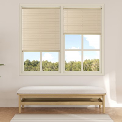 Plise Perde Blackout Krem