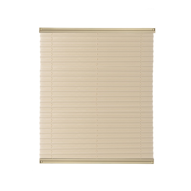 Plise Perde Blackout Krem