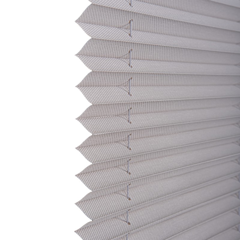  Plise Perde Gümüş Gri